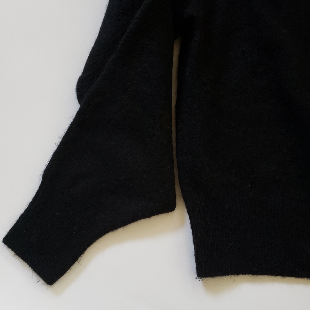 H&M Festive Rhinestone Button Sweater - image 4